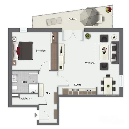Appartement Seebach 18 *